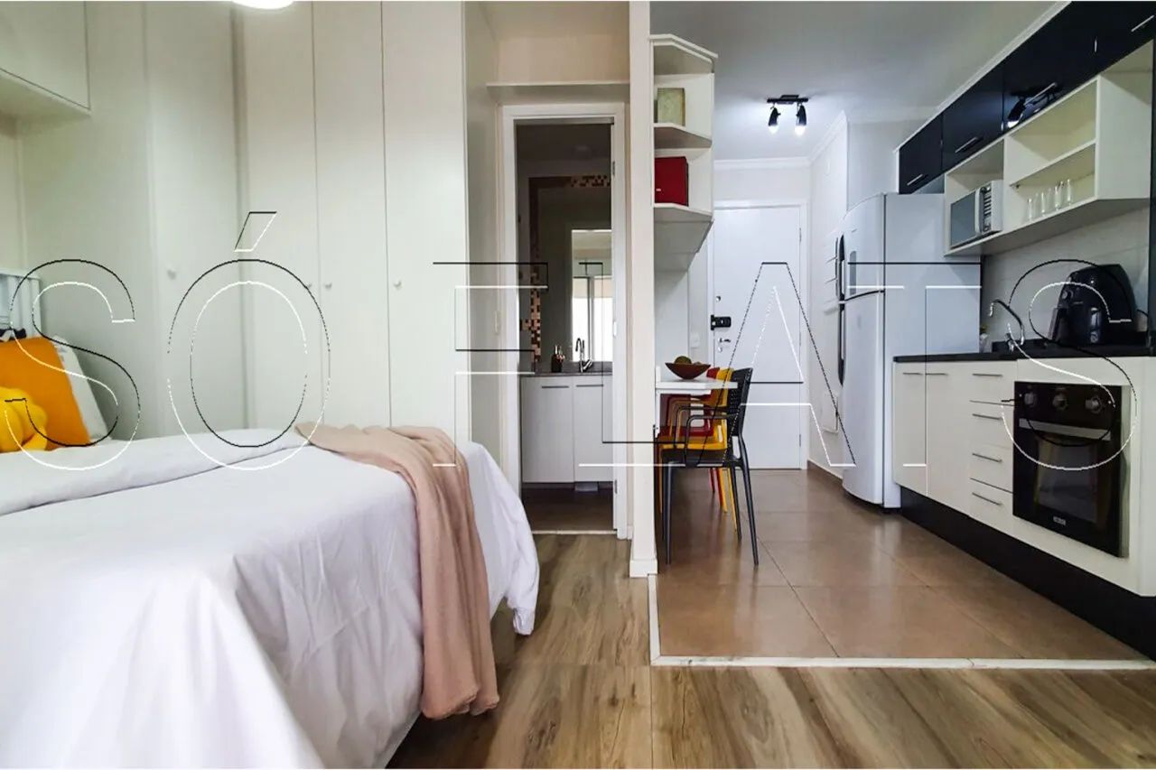 Residencial London SP, Studio disponível para venda com 33m², 1 dormitório e 1 vaga de gar