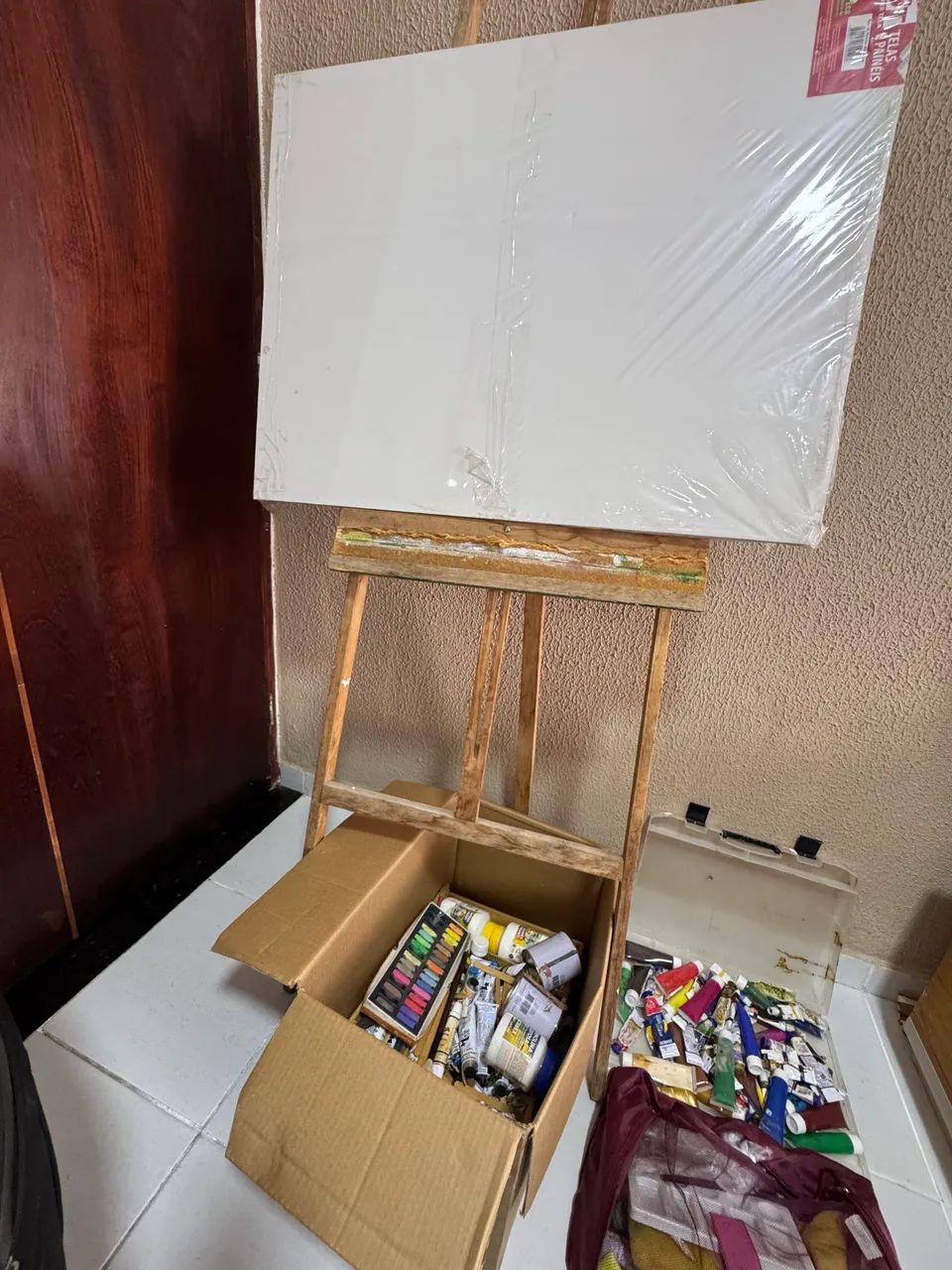 Tinta para telas com cavalete - Foto 3