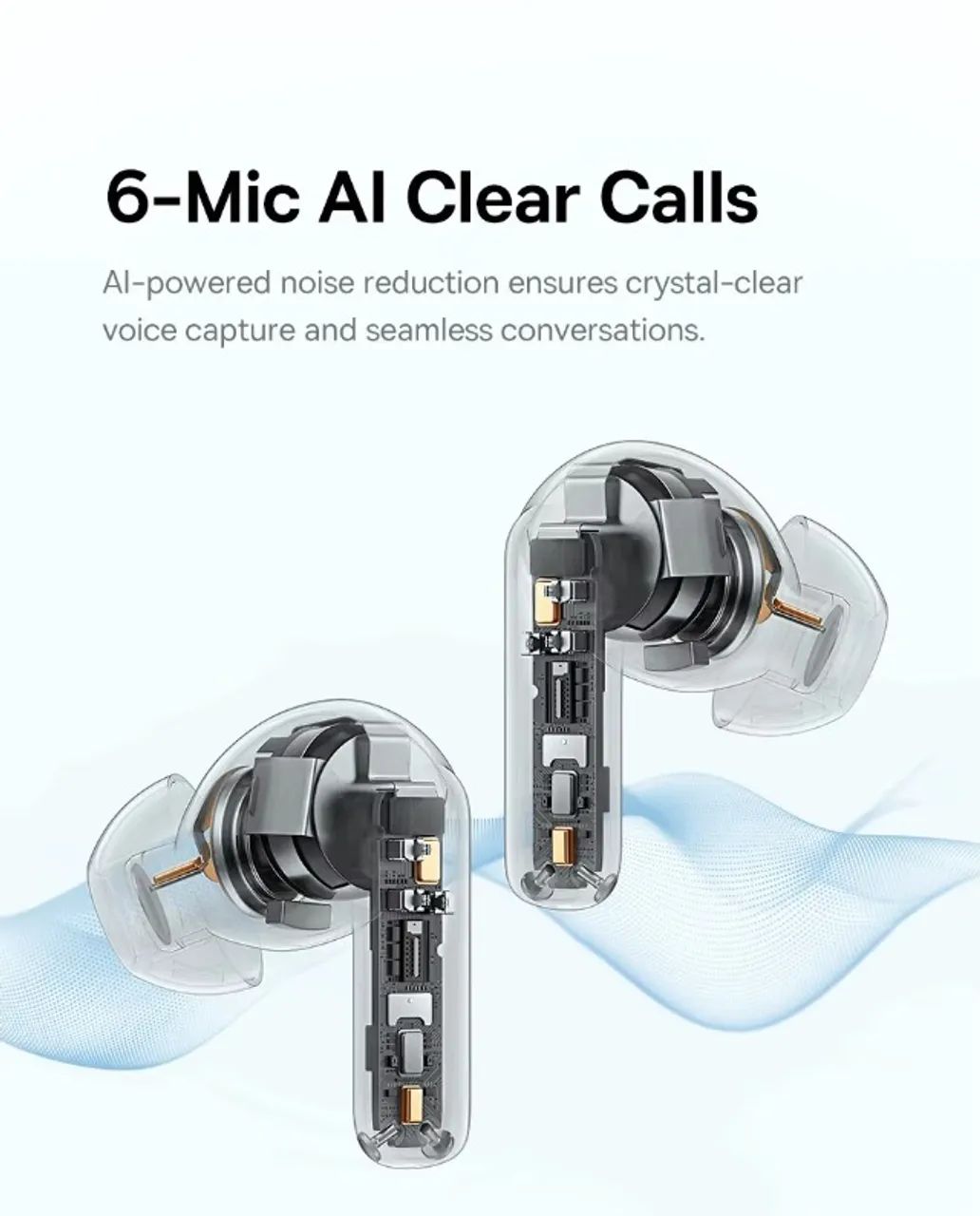 Fone Bluetooth Baseus Bass EP10 Pro com ANC - Foto 4