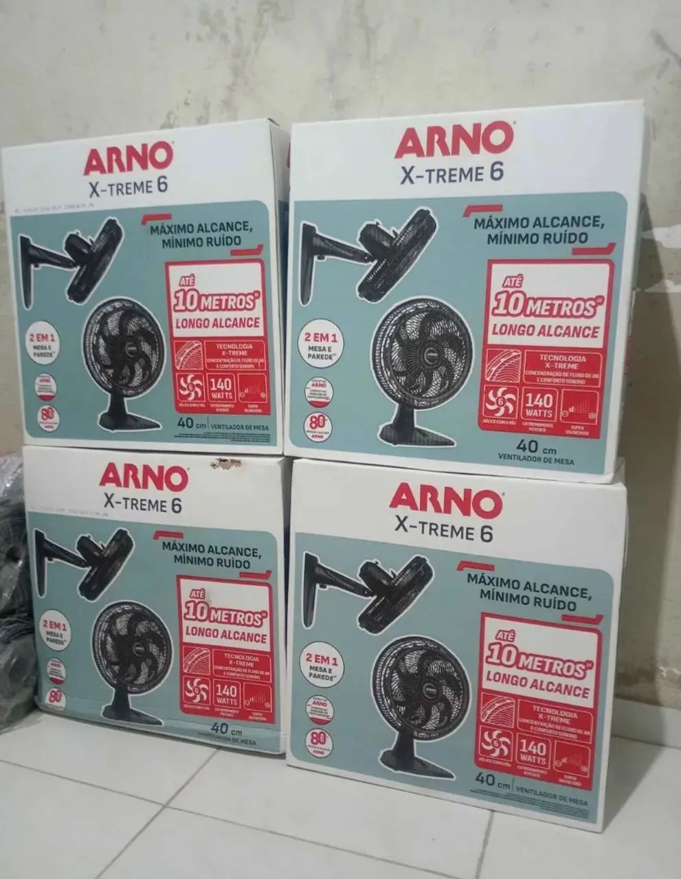 Ventilador arno mesa e parede 2 em 1 - Foto 3