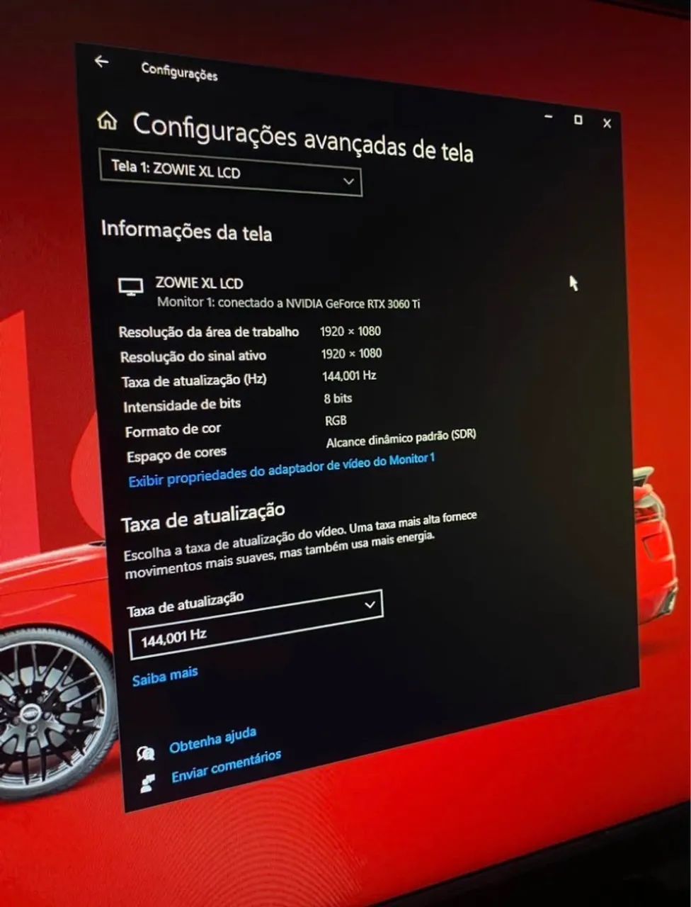 MONITOR BENQ 144HZ | XL2411P - Foto 5