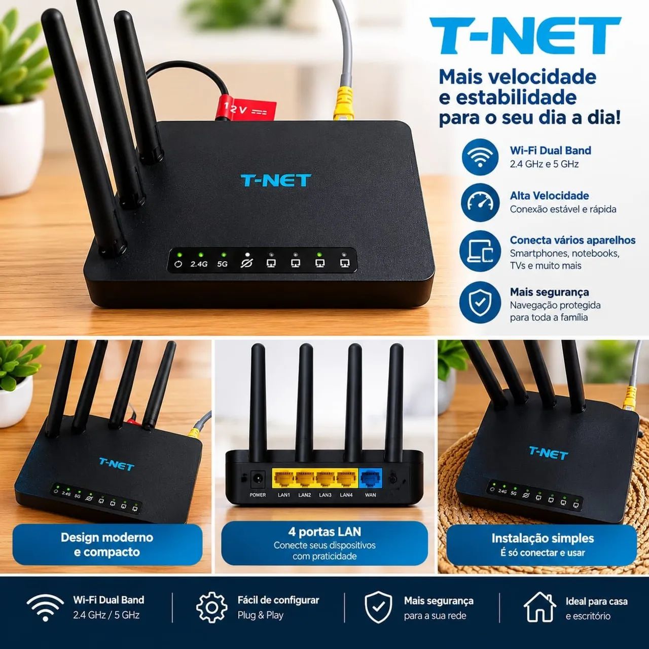 Vendo roteador de Internet 