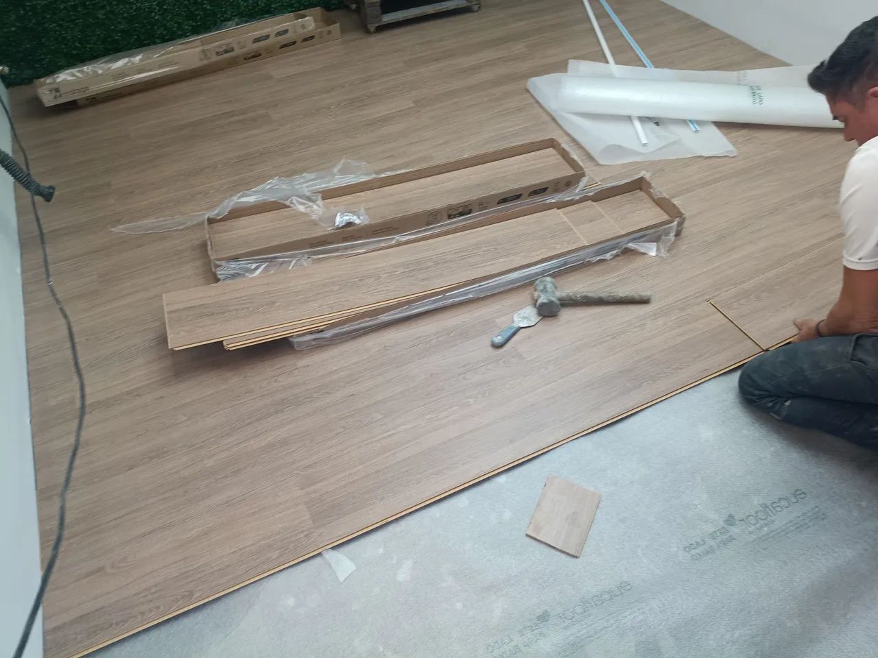 ,( instalação) piso laminado 