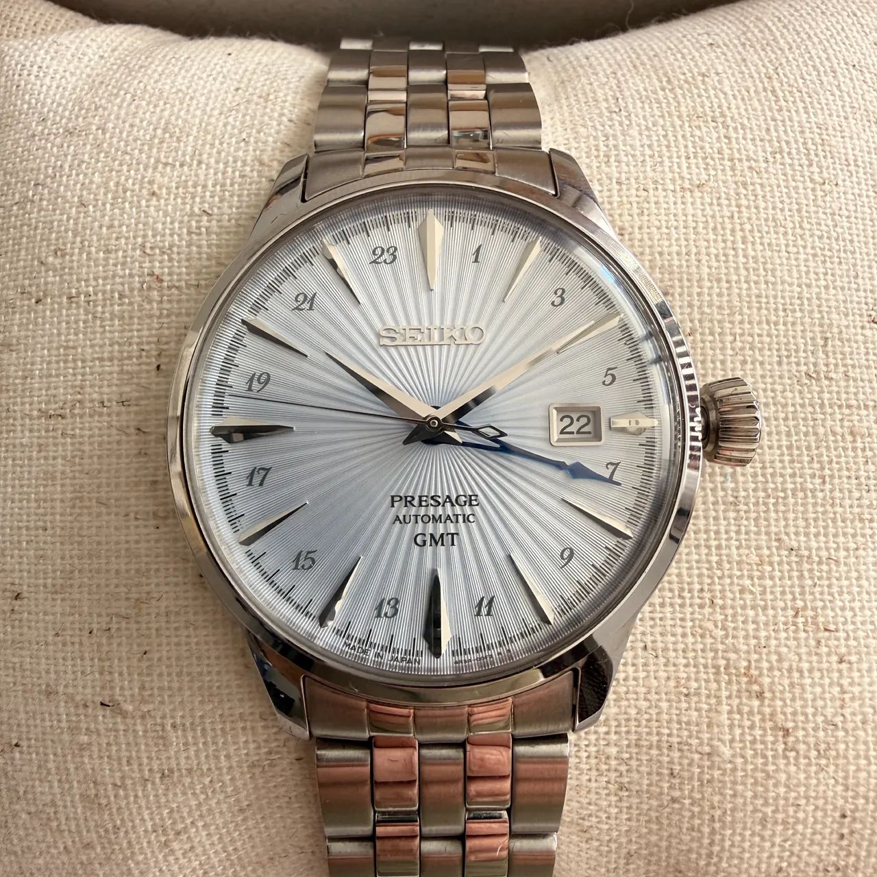 Seiko Presage Cocktail Time GMT Skydiving SSK037J1 - Foto 2