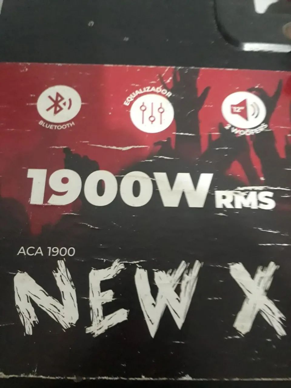 Caixa de Som Amvox New X 1900W RMS - Foto 4