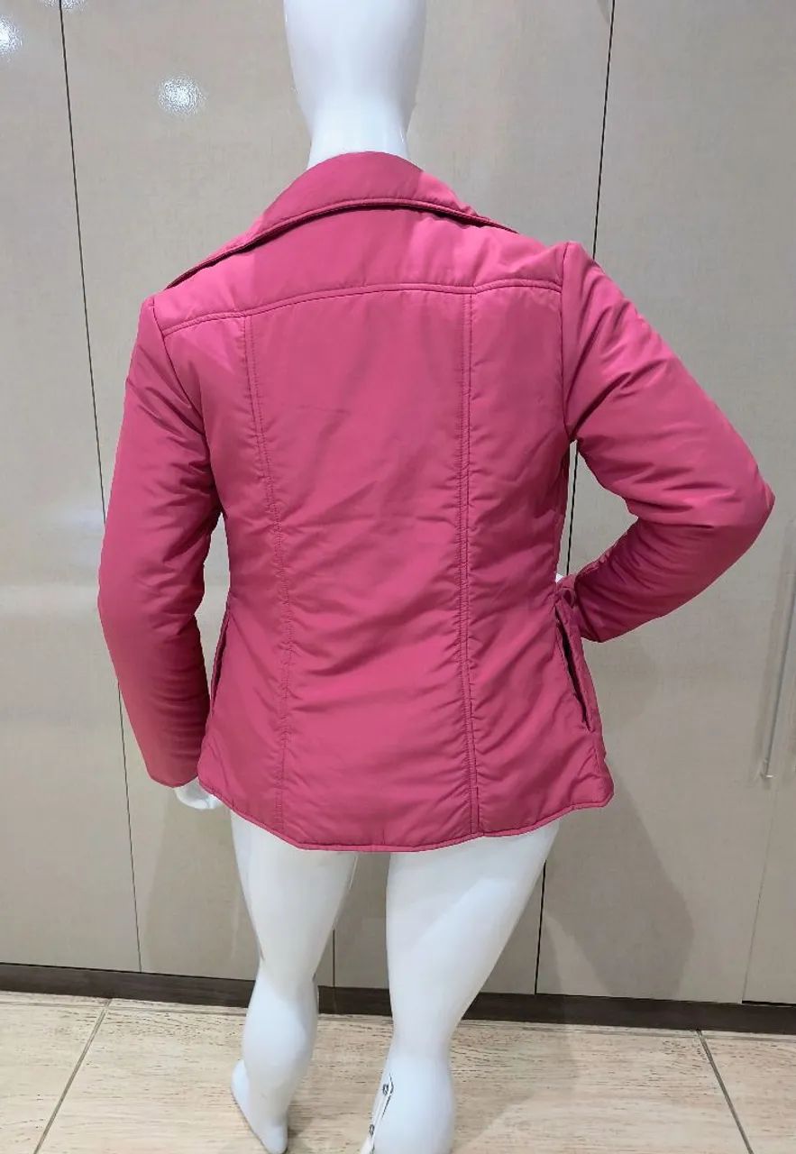 Jaqueta feminina com zíper frontal M  - Foto 2