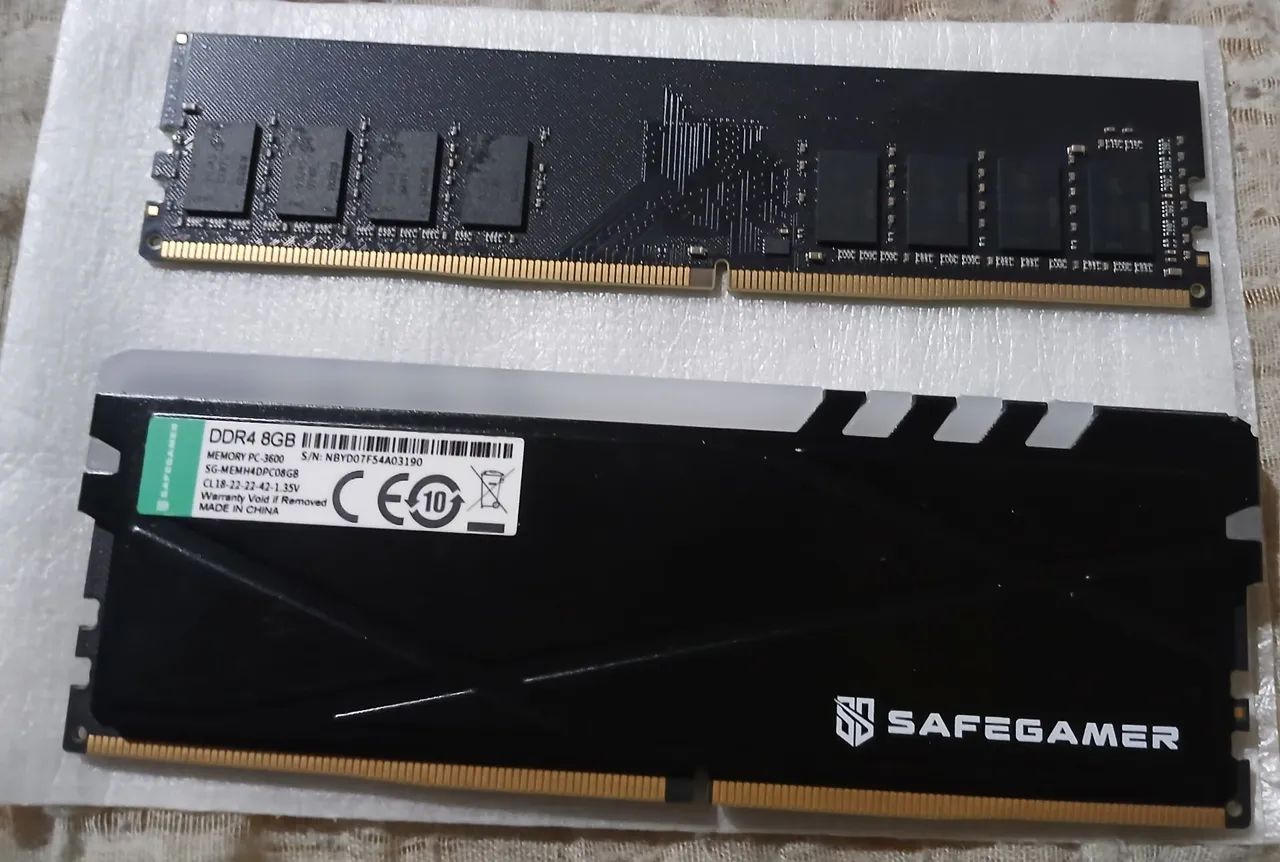 2 pentes de memória RAM ddr4 - Foto 2
