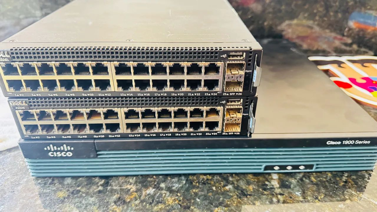 Switch Dell e cisco roteador  - Foto 2