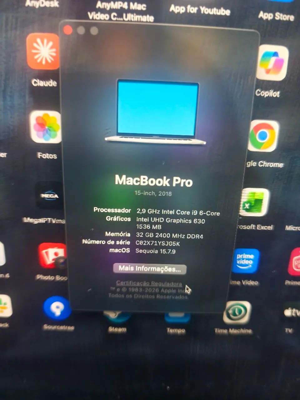MacBook 2019 i9 32Gb com Touchbar - Foto 2