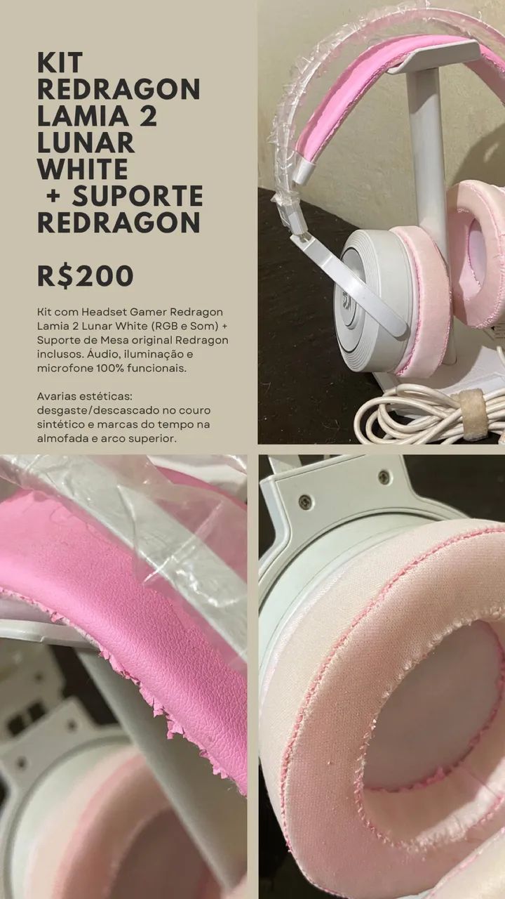 Fone redragon - Foto 3
