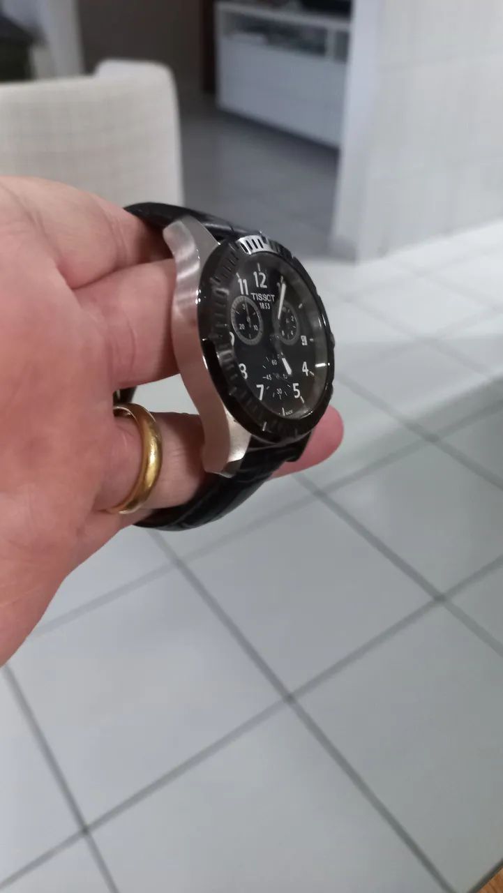 RELÓGIO (TISSOT) *V8* -MOSTRADOR PRETO- - Foto 3