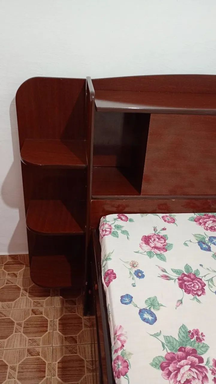 Cama com baú e cama auxiliar  - Foto 4