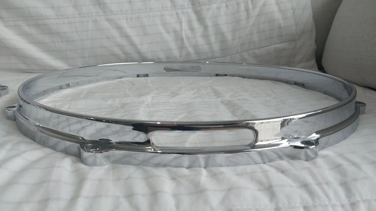 Par de aros diecast canopus 14 polegadas 8 afinações  - Foto 2