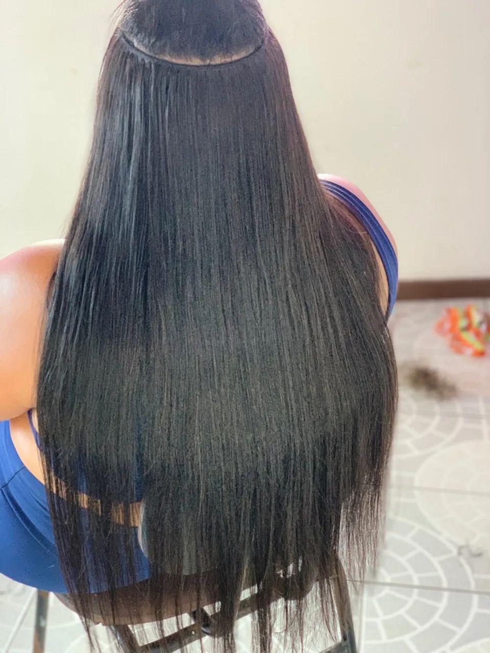 Colocação de mega hair e alongamentos  - Foto 3