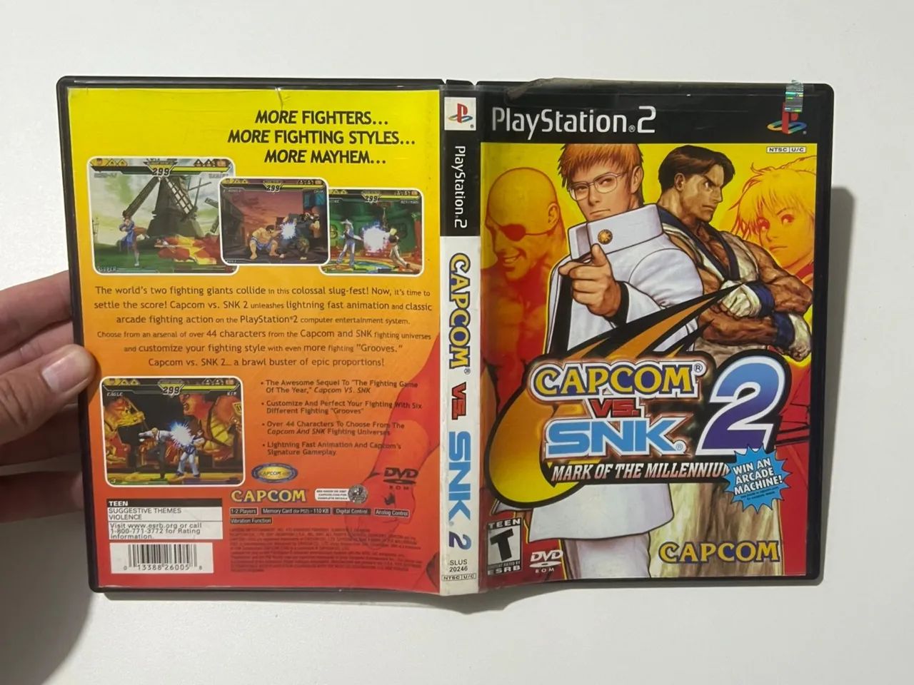 Capcom vs SNK 2 ps2