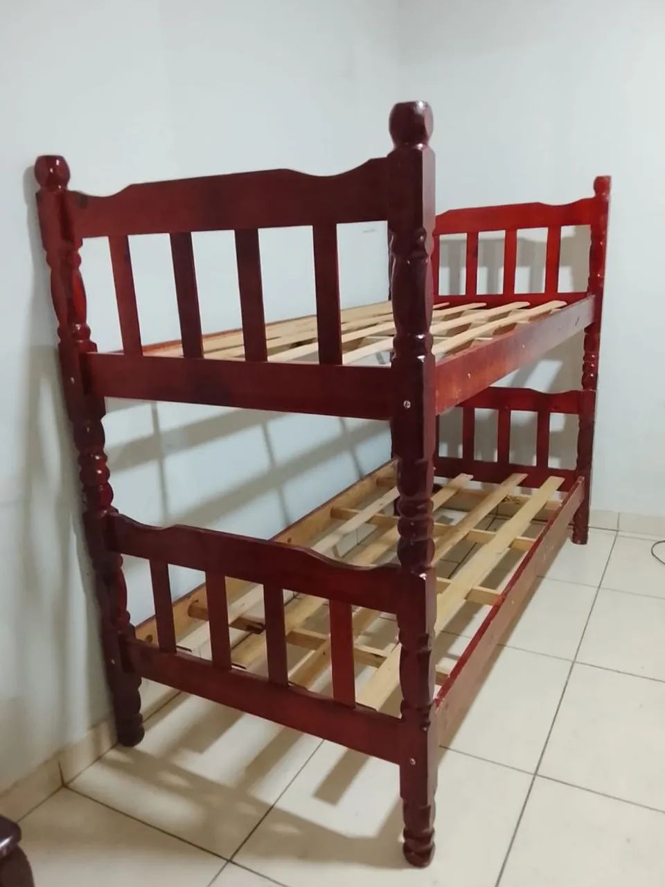 Beliche baixa sem escada madeira maciça, USADA ENTREGA dentro de Uberlândia MG  - Foto 2