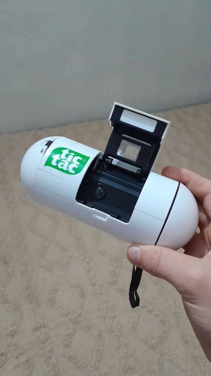 Câmera tic tac anos 80/90 
