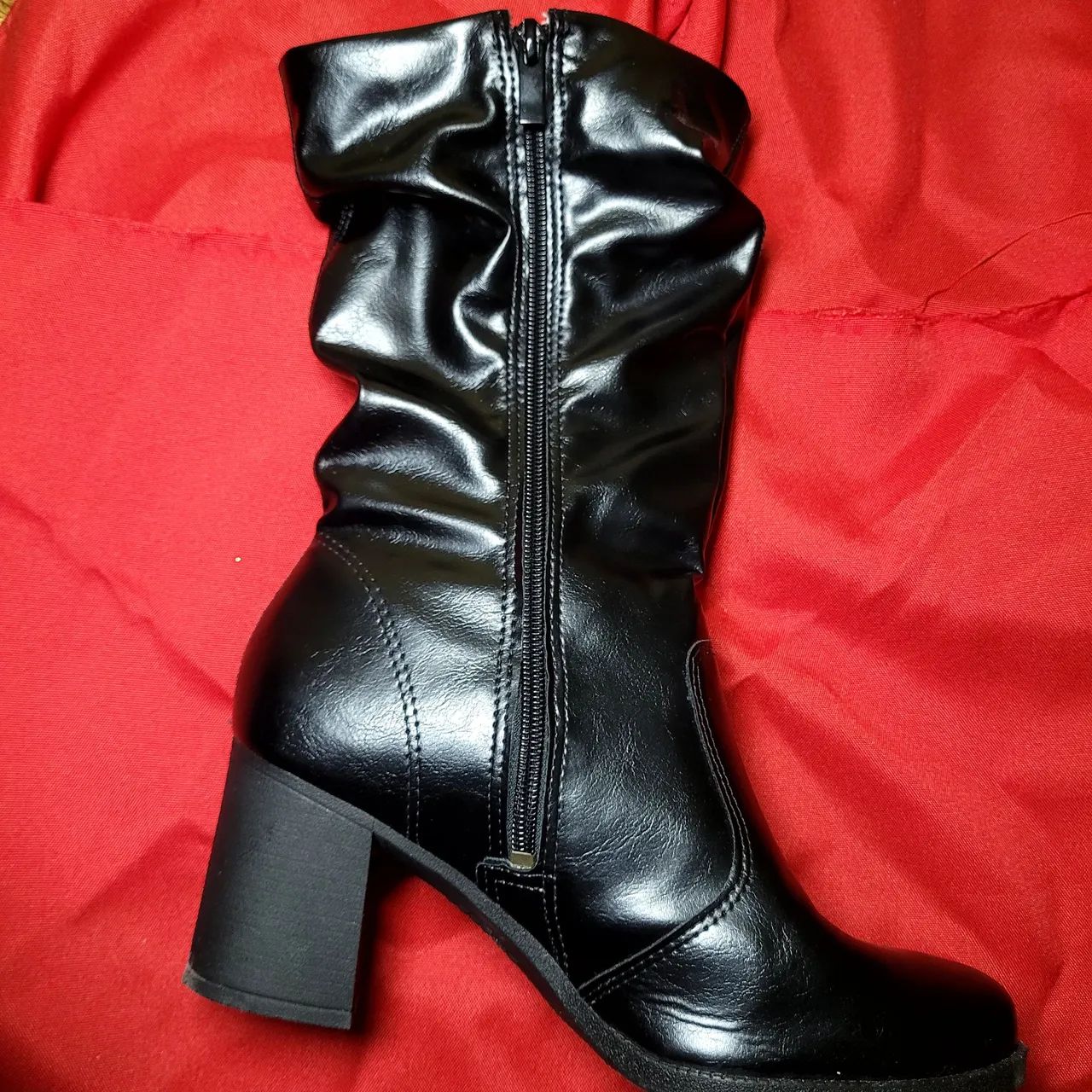bota feminina preta 37 - Foto 2