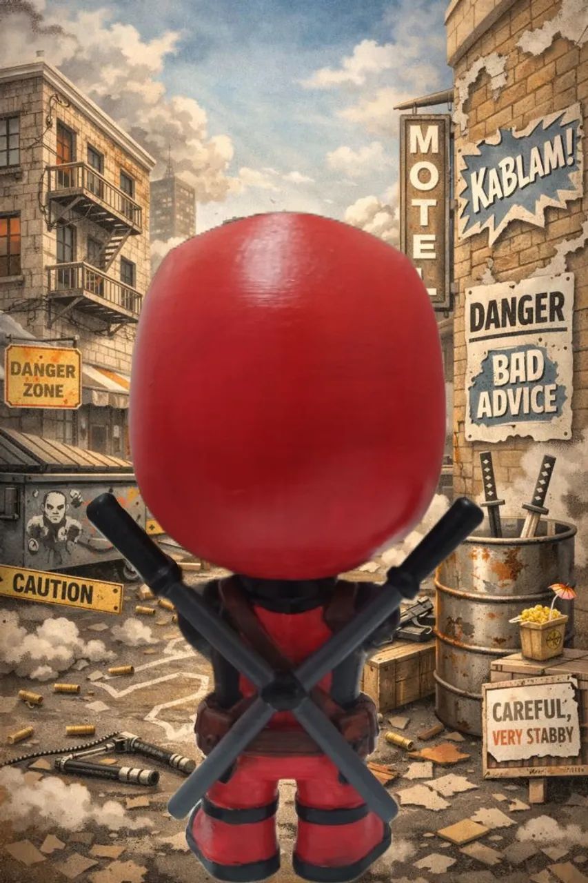 DeadPool Chibi - Colecionável  - Foto 2
