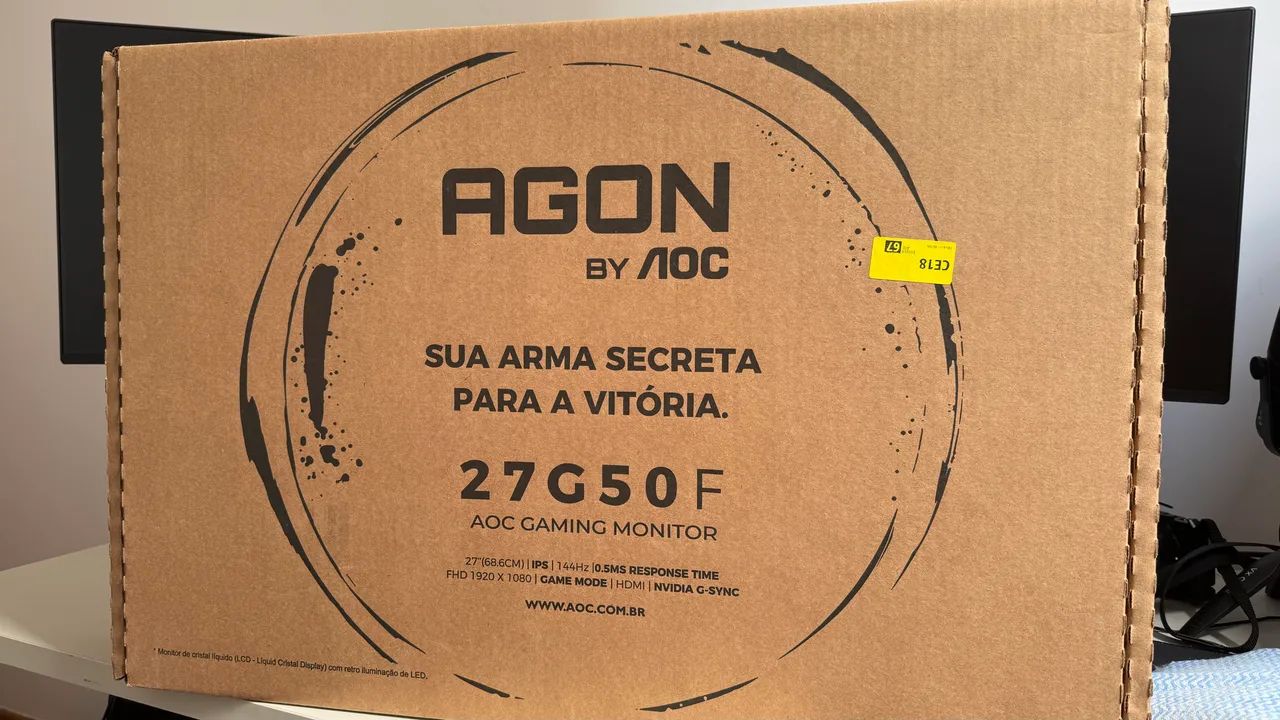 Monitor Gamer Aoc Agon G50 27 144hz - Foto 2