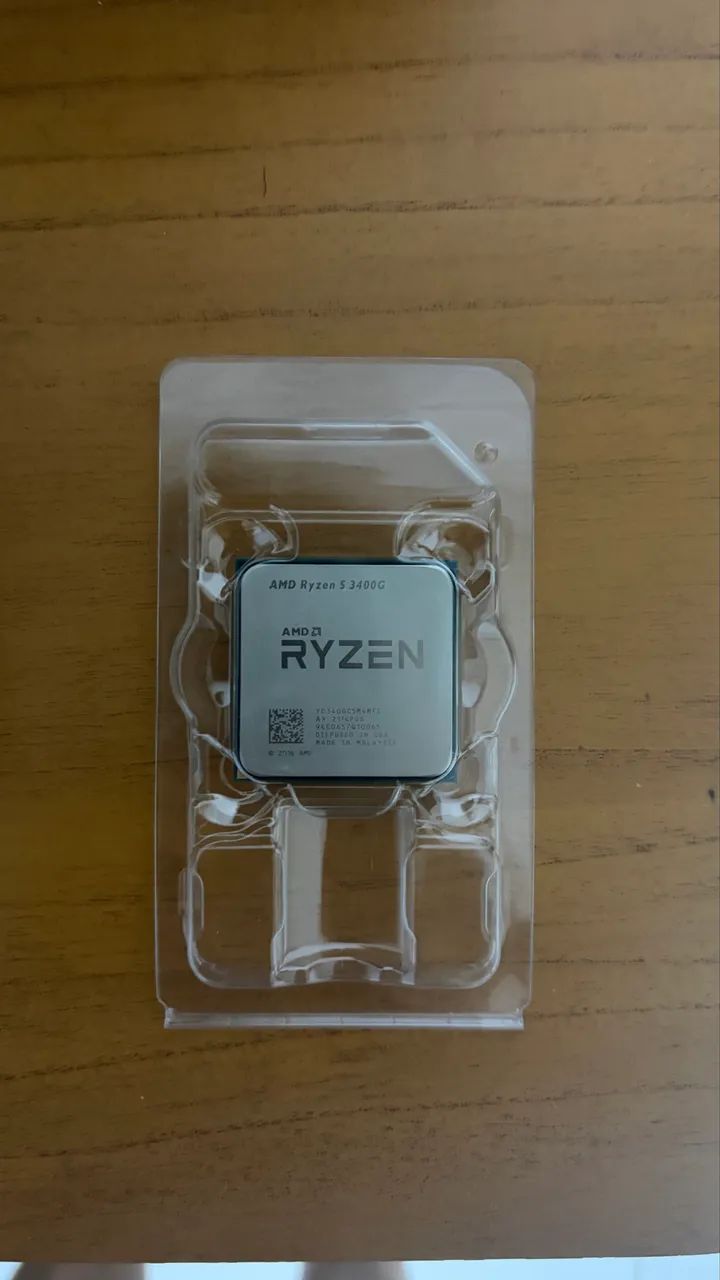 AMD Ryzen 5 3400G Acompanha Fan original