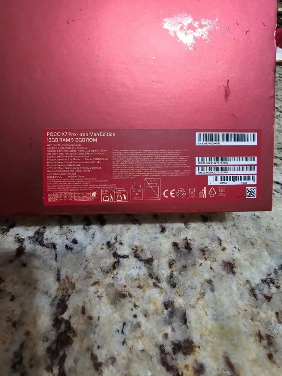 POCO X7 PRO EDIÇÃO IRON MAN 512GB 12RAM - Foto 2