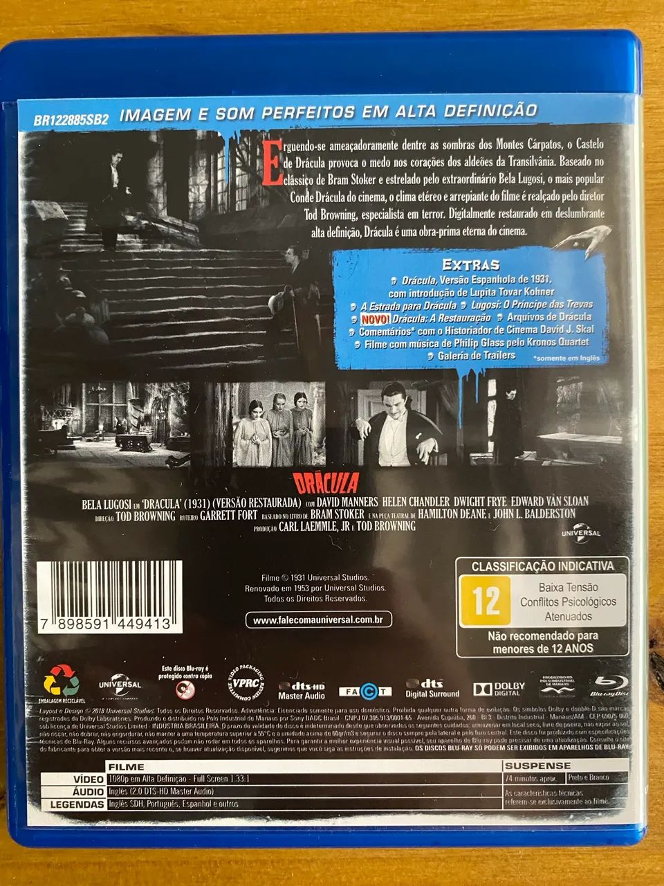 Drácula de Bela Lugosi - Bluray  - Foto 3