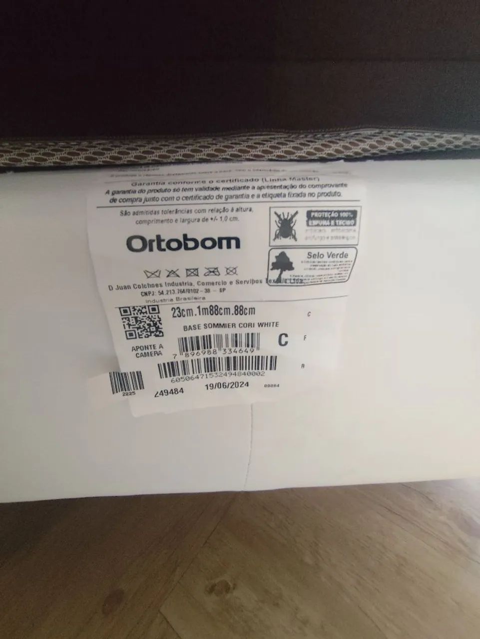Colchão Solteiro com Box - Ortobom Super Pocket - Foto 4