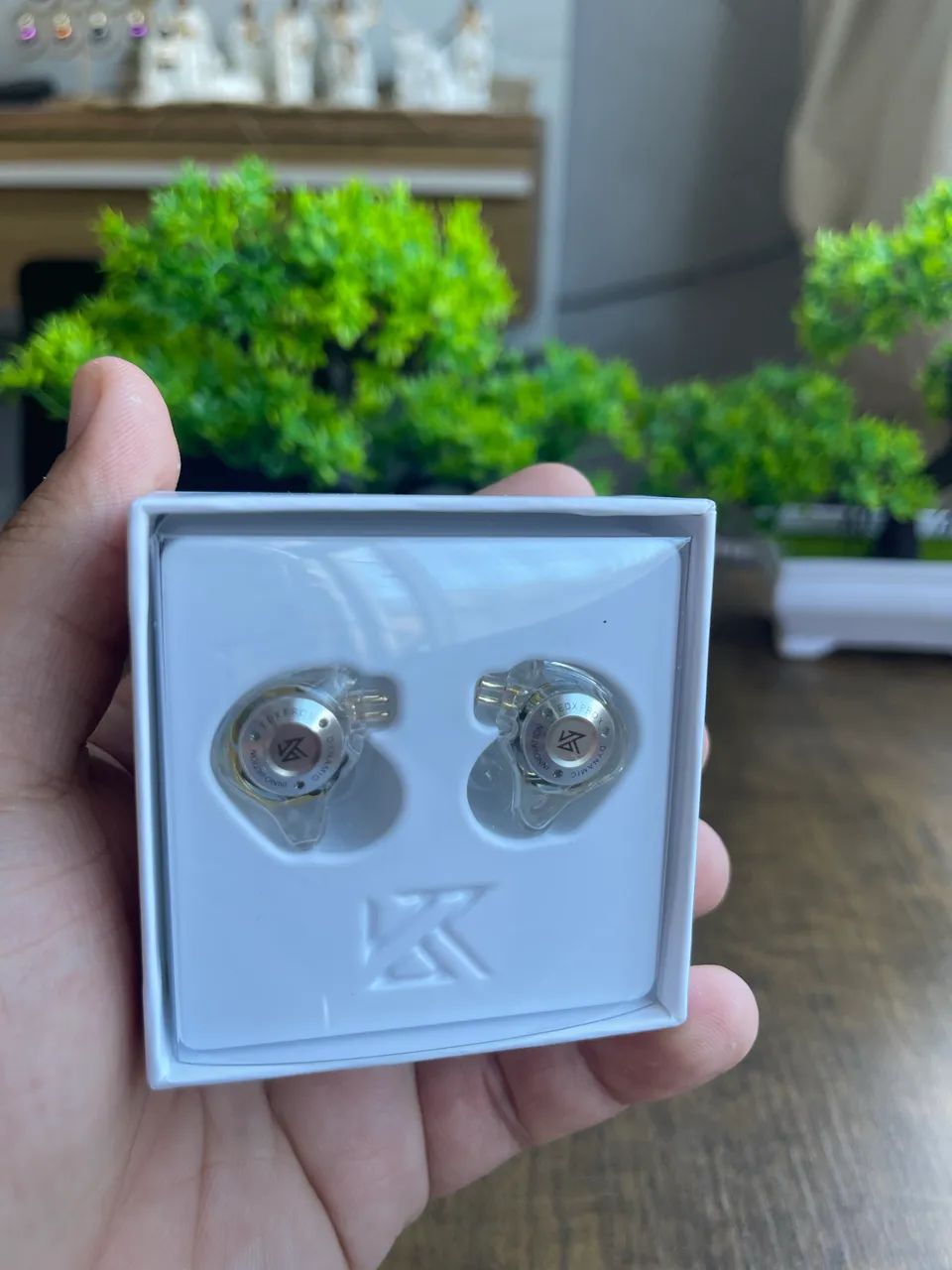 FONE KZ EDX PRO X CRYSTAL C/MIC  - Foto 3