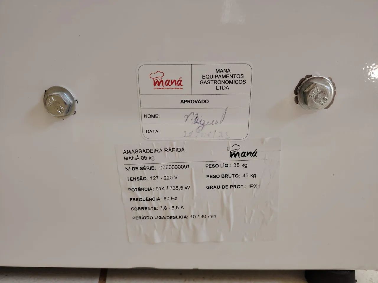 Amasseira rápida 5kg de inox - Foto 5