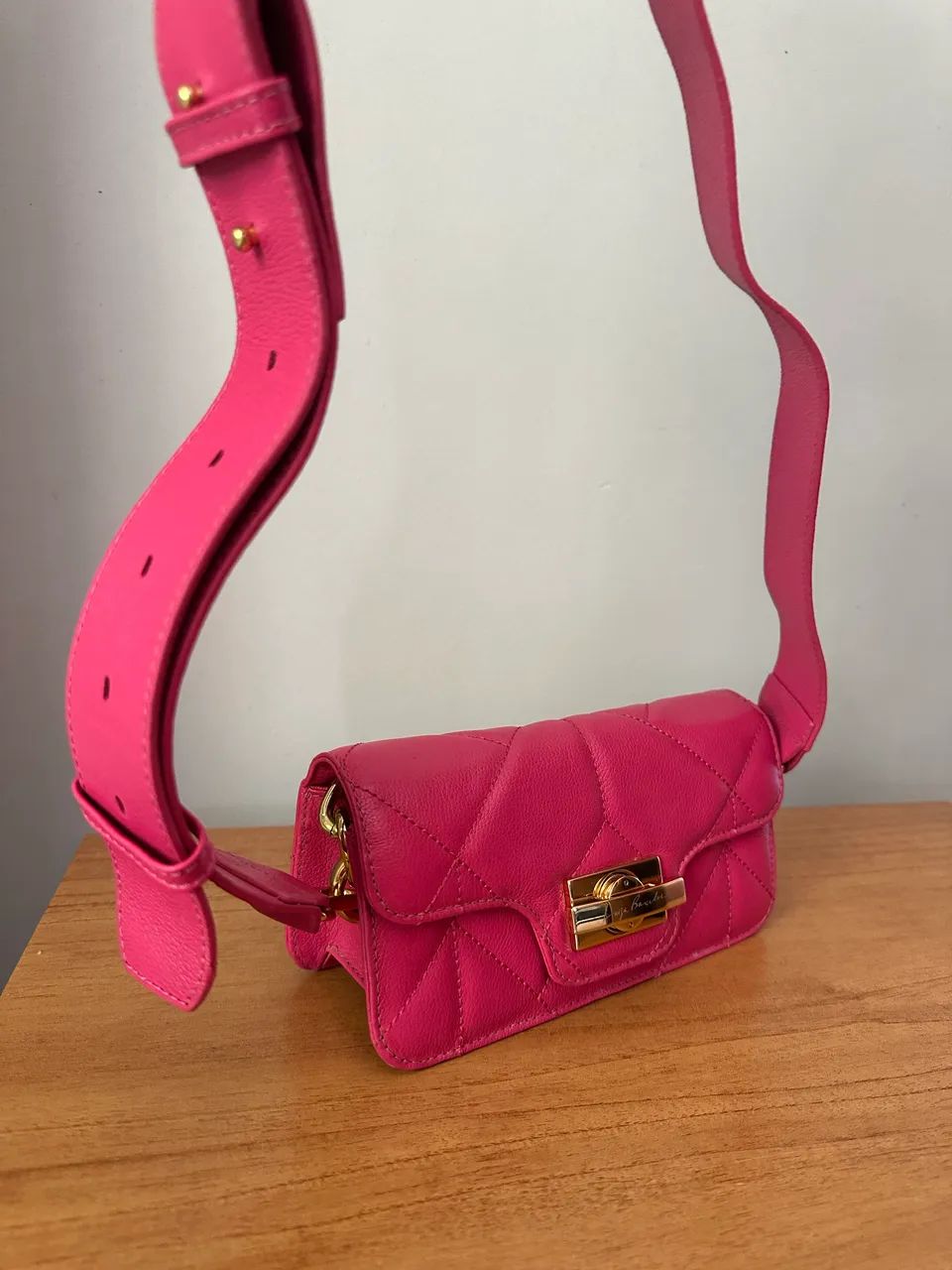Bolsa Luiza Barcelos Rosa - Foto 5