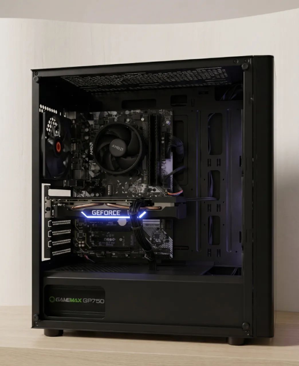 Pc Gamer Top Ryzen 5 5500 + GTX 1660Super - Foto 2