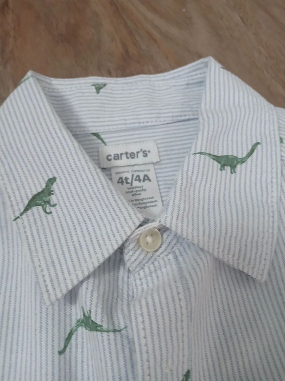 Camisa infantil Carters TAM 4t - Foto 3