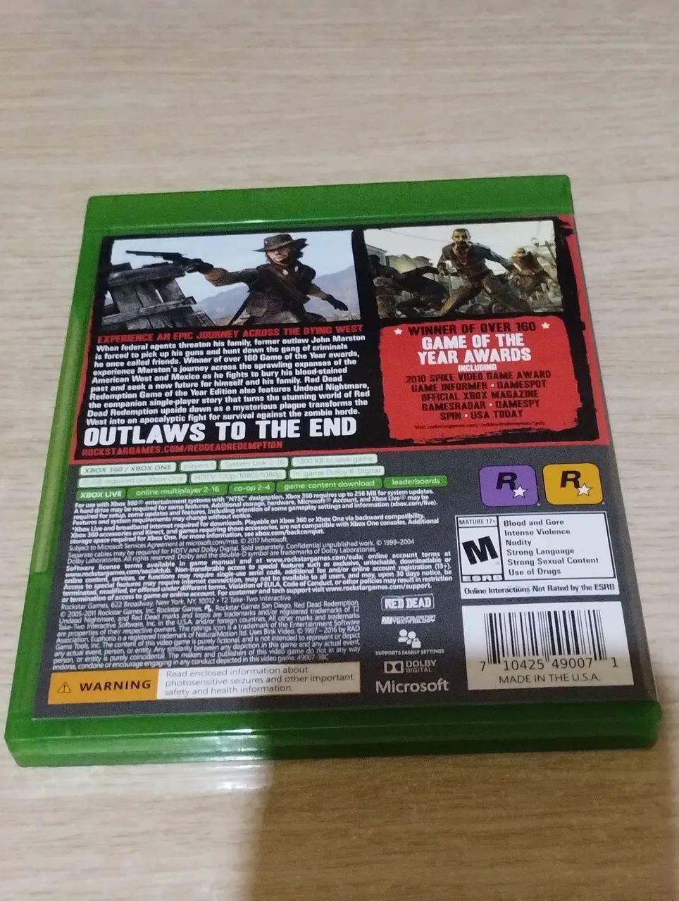 VENDO JOGO RED DEAD REDEMPTION - Foto 2