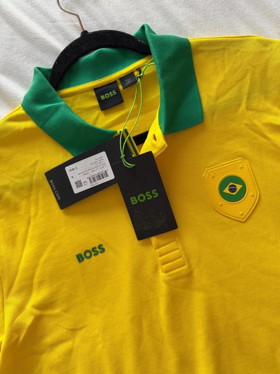 Camisa Polo Hugo Boss Brasil - Foto 4