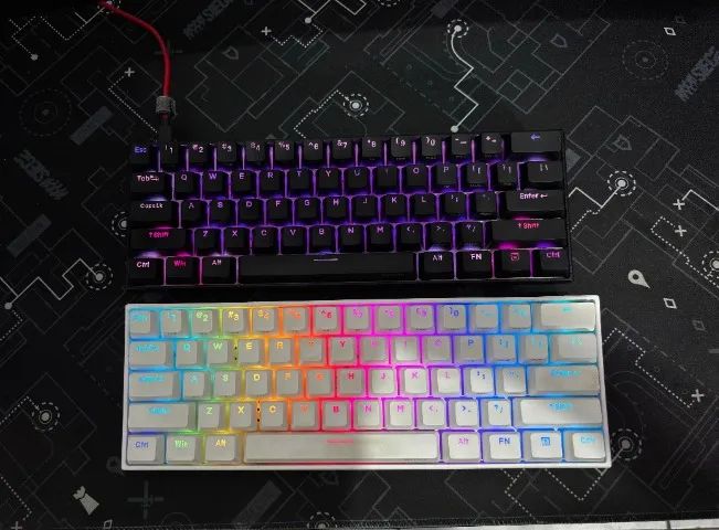 TECLADO MECÂNICO ANNE PRO 2 - BRANCO - Foto 2