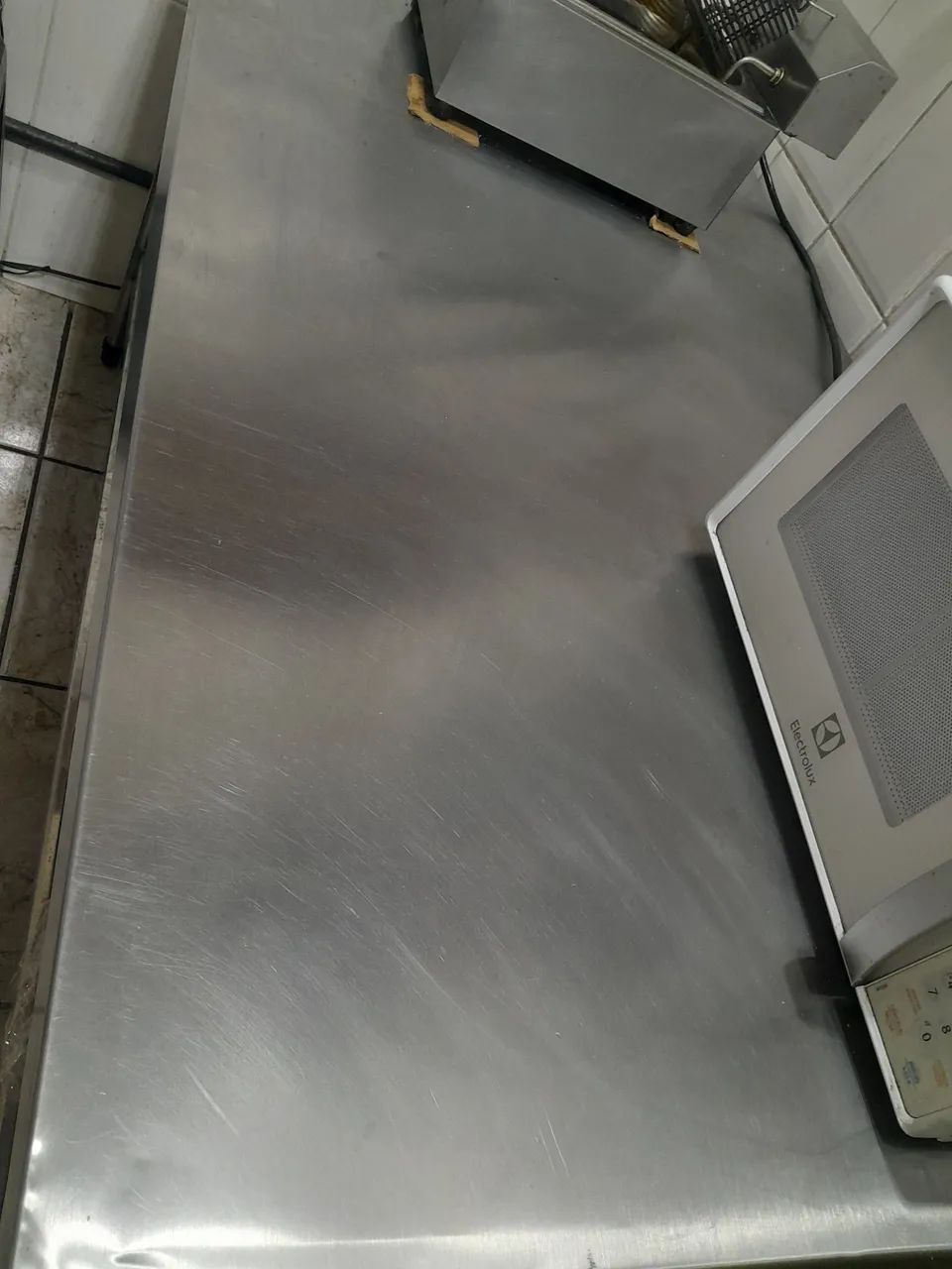 Mesa aço inox industrial 