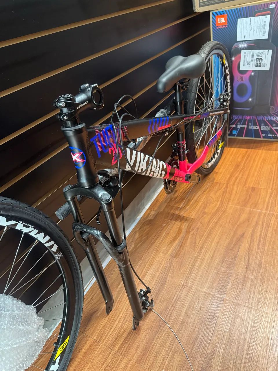 Bicicleta aro 26 lacrada, entregamos montada ou desmontada  - Foto 5