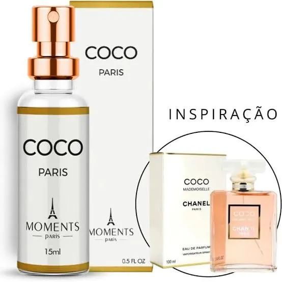 Perfumes de Bolso 15ml - Moments Paris - Beleza e Cuidados