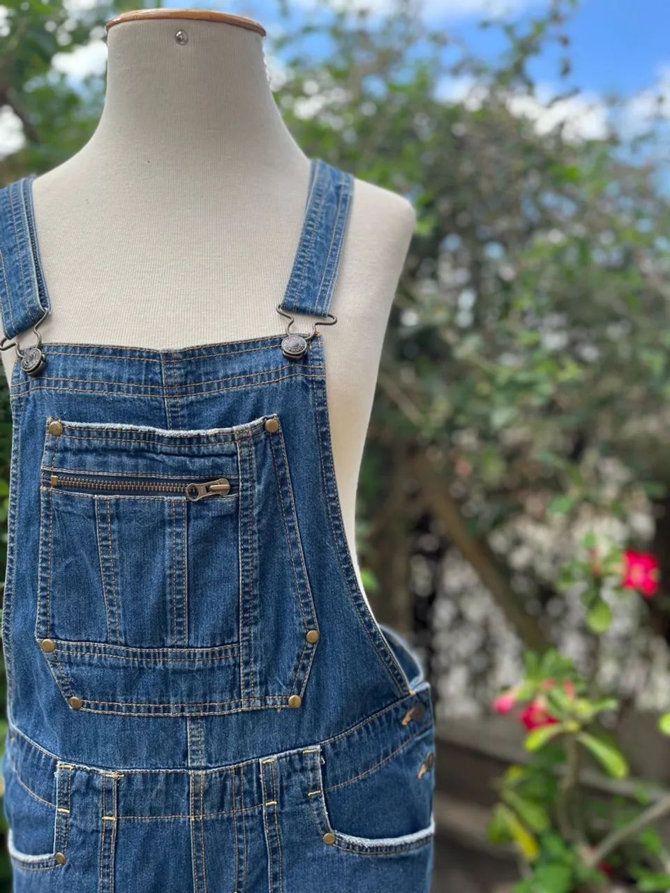 Macacão jeans vintage