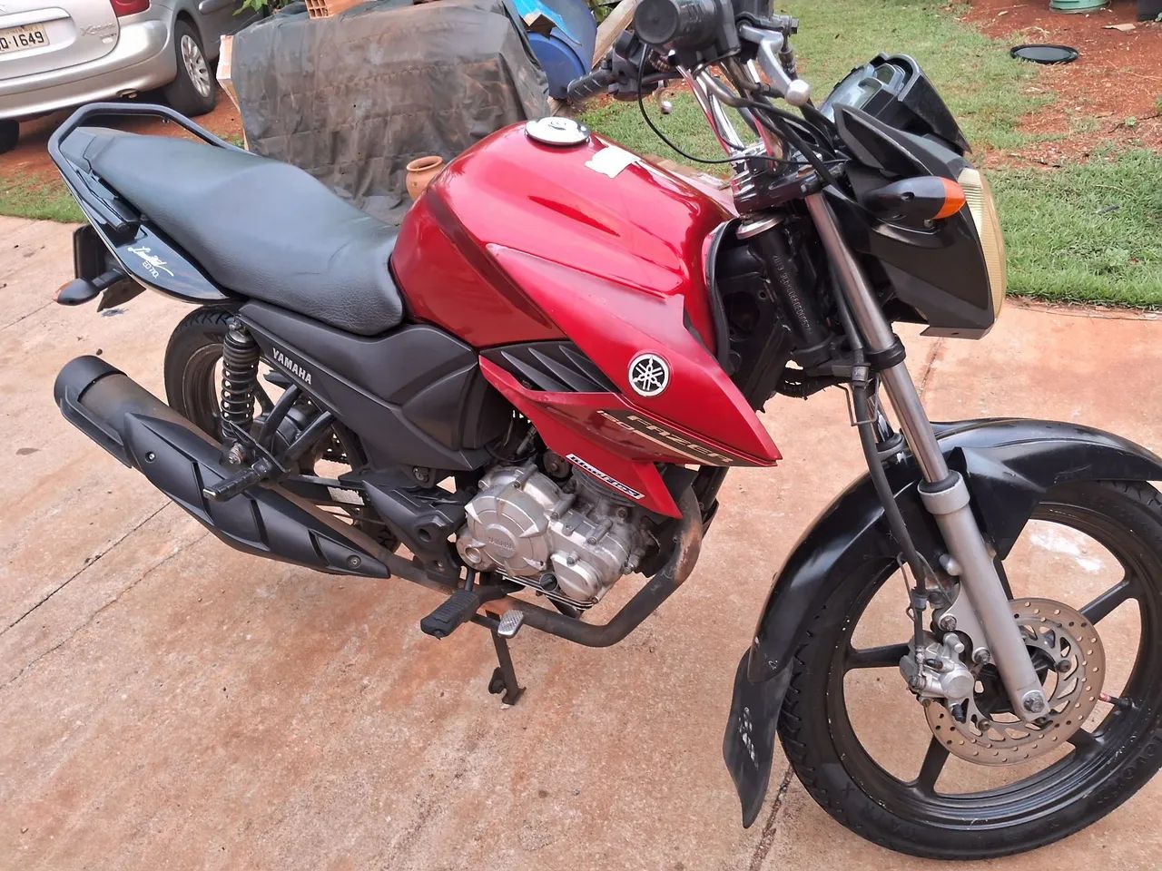 Fazer 150 vermelho - Foto 3