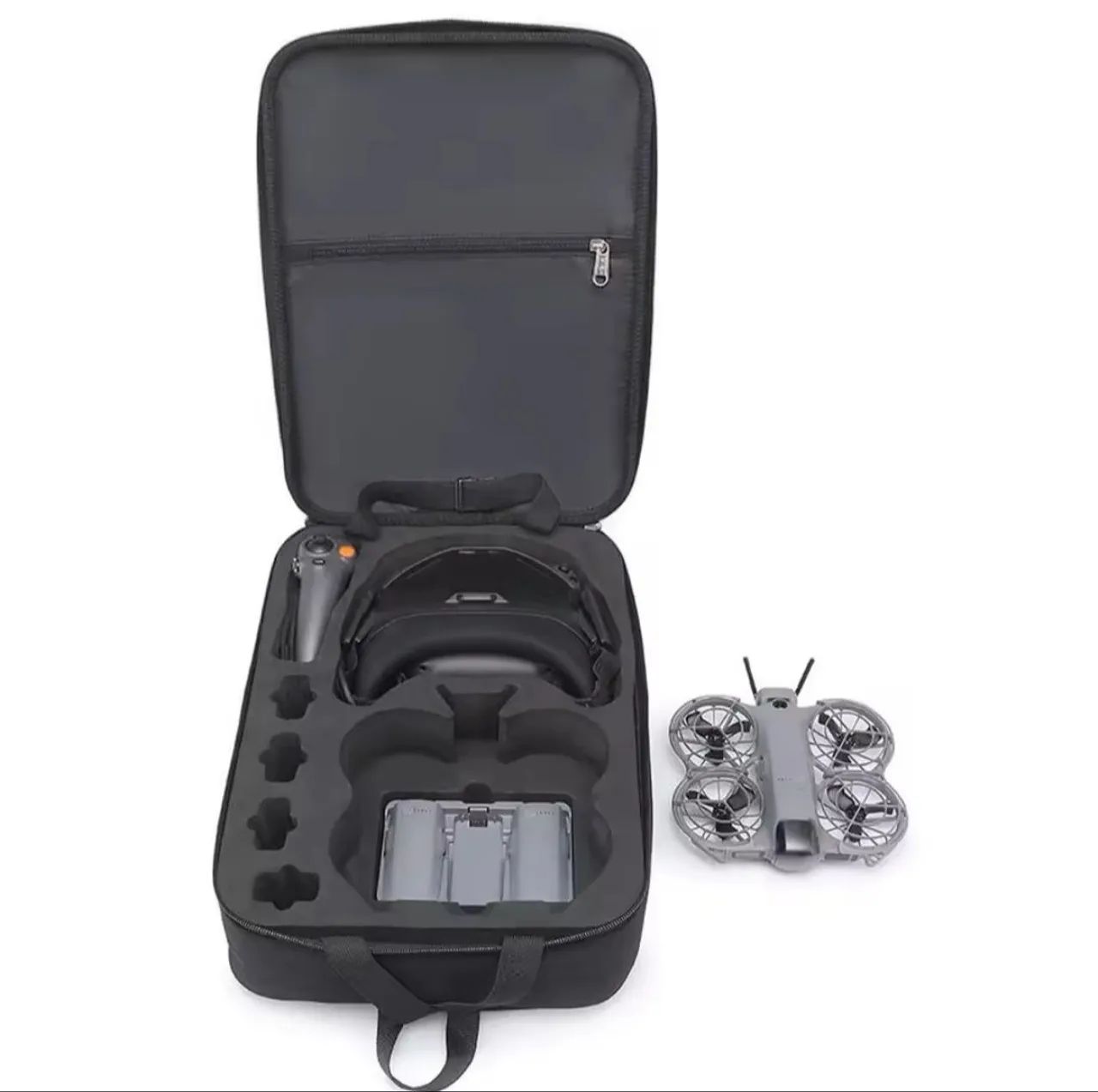 Case mochila drone dji neo 2 com óculos  - Foto 5