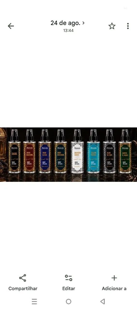 body splash masculinos