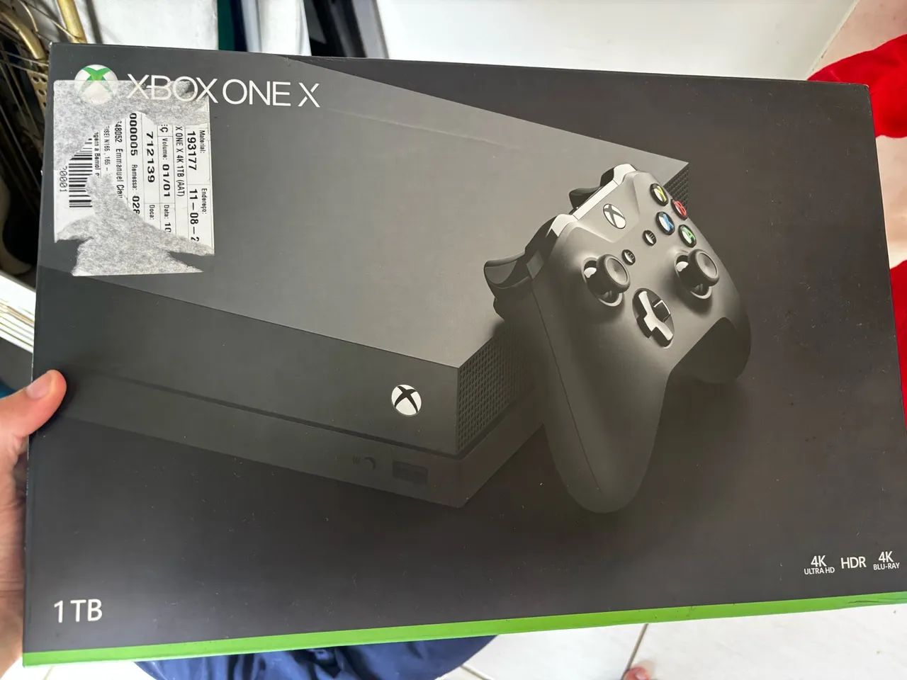 Xbox one X c/ defeito