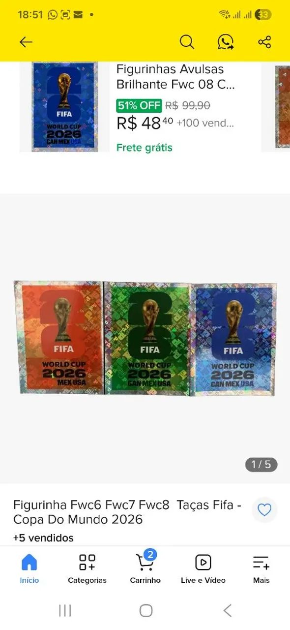 Figurinhas da copa - Foto 2