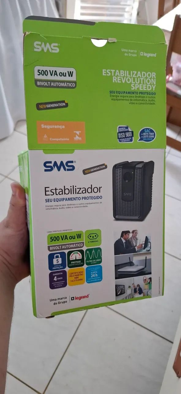 Estabilizador SMS 500VA - Foto 5