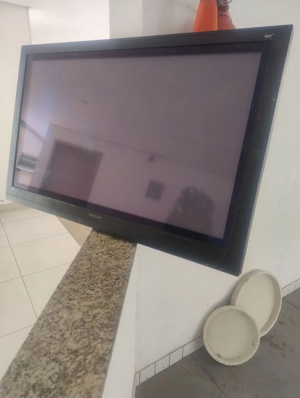 TV DIGISTAR COM DEFEITO 