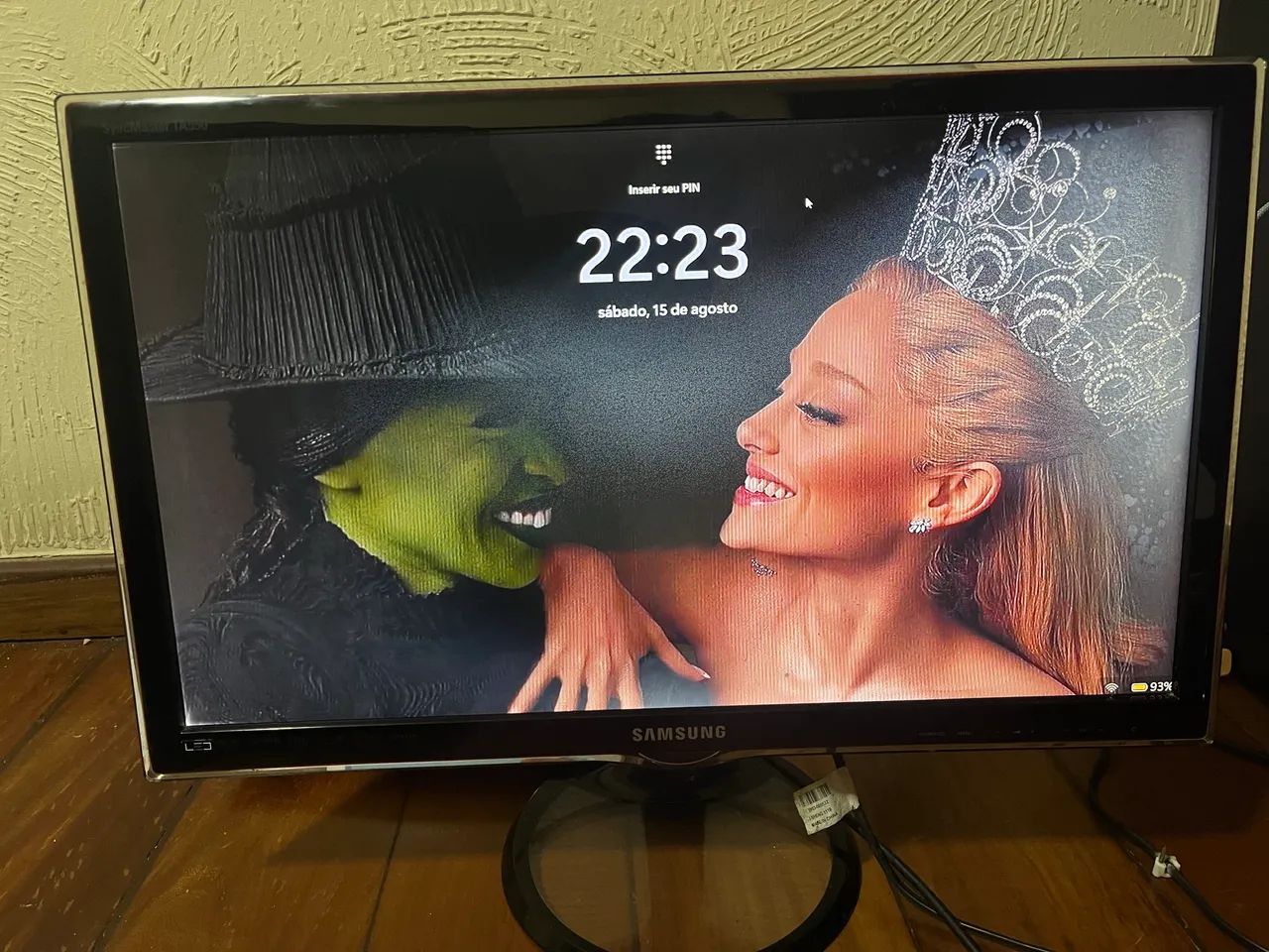 monitor samsung syncmaster ta550 com avaria