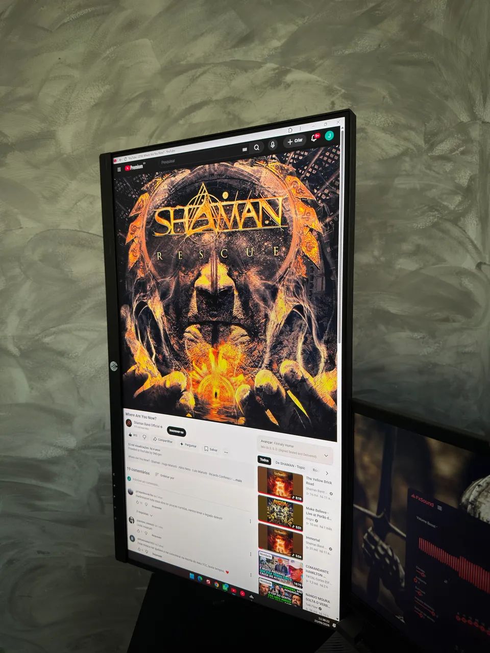 Vendo monitor 25 polegadas já com suporte a gás! 144hz - Foto 3