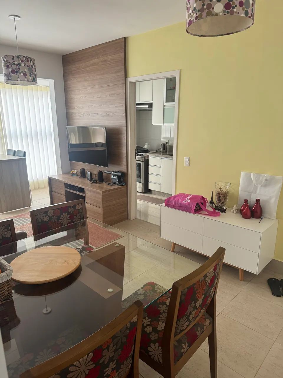 Apto mobiliado Vila da Serra